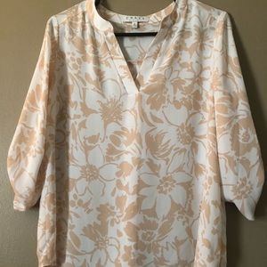 Sheer pattern shirt
